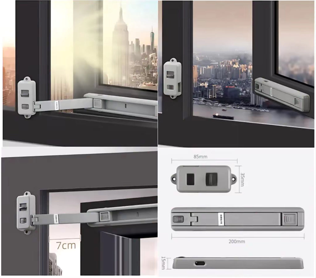 قفل أمان ذكي للنوافذ