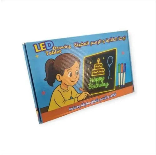 لوحة كتابة مضيئة